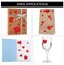 Heart Foam Stickers, 600 pieces Valentine's Day Craft Stickers with Self-Adhesive Heart Shapes